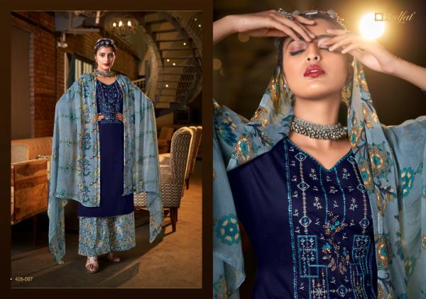 Zulfat Mohini 8 Designer Cotton Embroidery Dress Materials